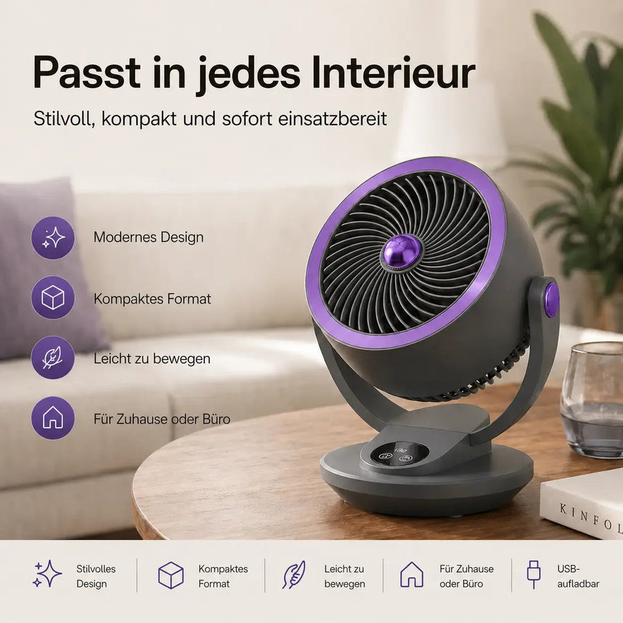 Airstream™ Ventilator | Stil, Kraftvoller Wind & Zirkulation