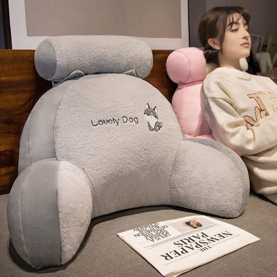 ComfyBack™ Rückenstützkissen | weiches Lendenkissen für Sofa und Bett
