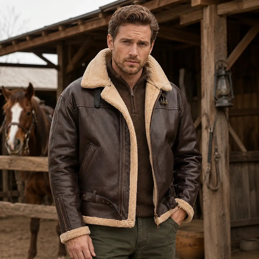 Furvello™ Jacke | Stilvoll, warm gefüttert und windabweisend