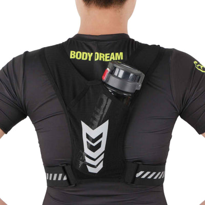 HydroRun™ Laufweste | Reflektierend, Platz für Flasche & Telefon, Komfortabel