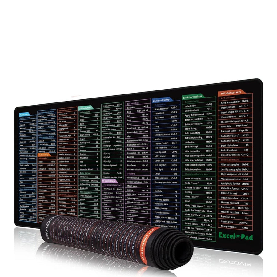 Lernopad™ Mauspad | Sprachshortcuts, Tastenkombinationen & Arbeitskomfort