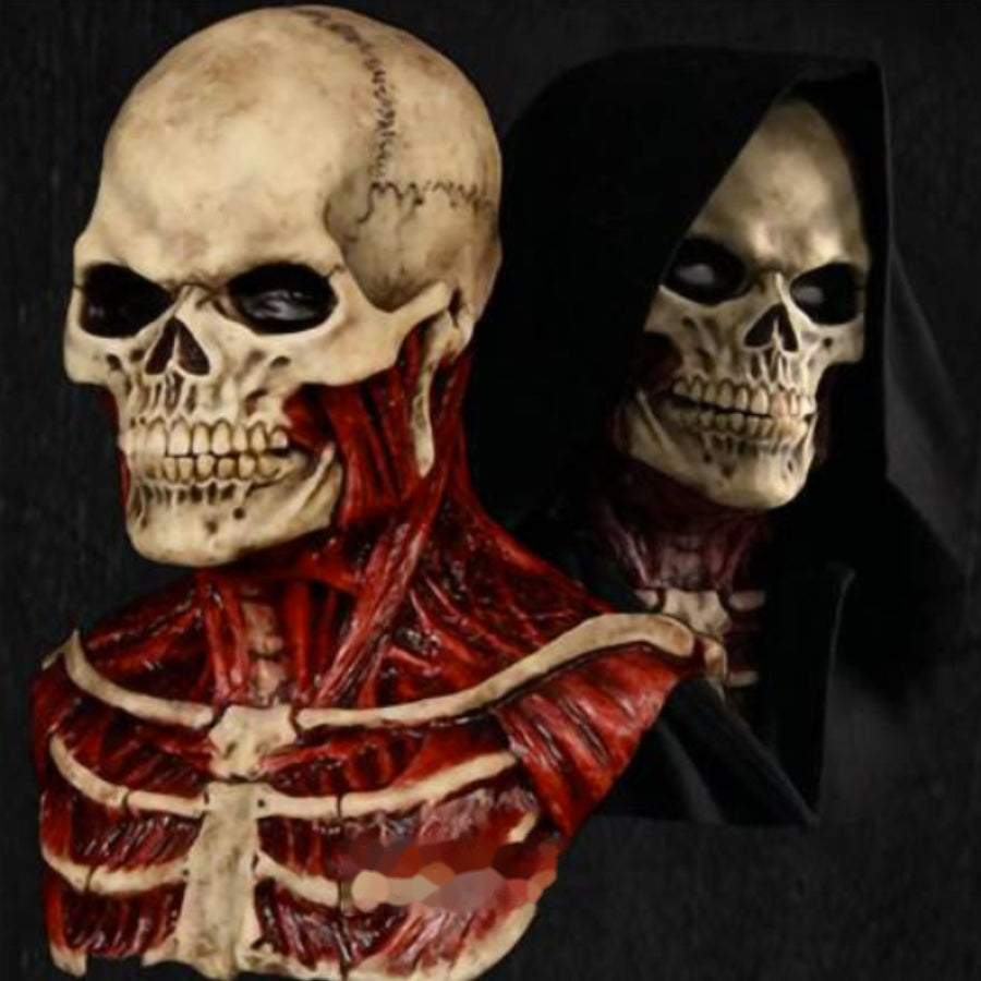 Realistisches Skelett Halloween Kostüm - Versetz deine Freunde in Angst und Schrecken