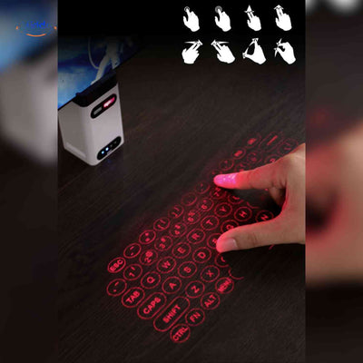 Keybeam™ Tastatur | Laserprojektion, Kabellos & Bluetooth