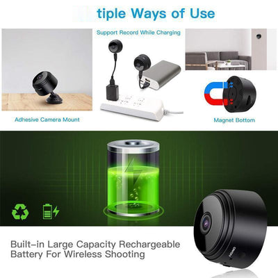 1080p WiFi Mini Kamera - Schütze dein Zuhause Immer und Überall