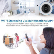 1080p WiFi Mini Kamera - Schütze dein Zuhause Immer und Überall