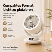 Airstream™ Ventilator | Stil, Kraftvoller Wind & Zirkulation