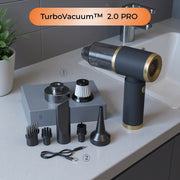 TurboVacuum™ 2.0 Pro | Ultimativer Arbeitsplatzreiniger für einen makellosen Schreibtisch
