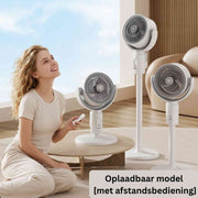Breezeo™ Ventilator | Leise, ausziehbar und mit Fernbedienung