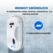CleanSweep™ Fensterroboter | Streifenfrei reinigen ohne Leiter