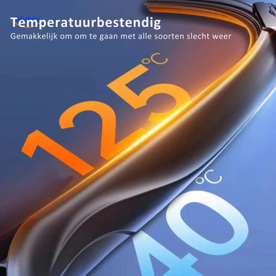 ClearGlide™ Wischer | Vierlagiger Gummistreifen, Leise & Universeller Wischer