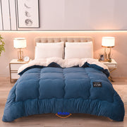 ComfortLux™ Woll-Velours Gewichtsdecke | Ultimative Wärme & Luxus - 2,5 bis 4KG