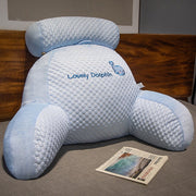 ComfyBack™ Rückenstützkissen | weiches Lendenkissen für Sofa und Bett