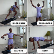 CoreFlex™ Pro Fitnessboard | Multifunktionales Total Body Fitnessgerät für zu Hause