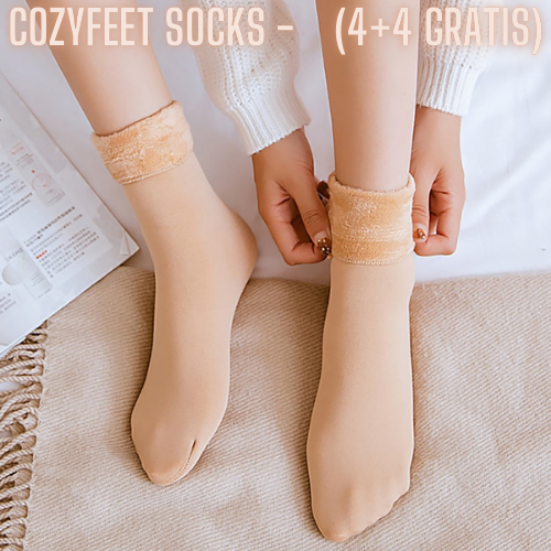 CozyFeet™ Socken - Wintervelours Socken | 4+4 KOSTENLOS