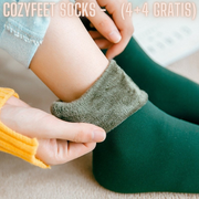 CozyFeet™ Socken - Wintervelours Socken | 4+4 KOSTENLOS