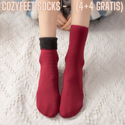 CozyFeet™ Socken - Wintervelours Socken | 4+4 KOSTENLOS