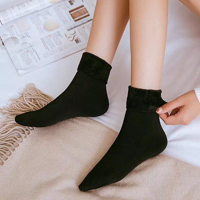 CozyFeet™ Socken - Wintervelours Socken | 4+4 KOSTENLOS