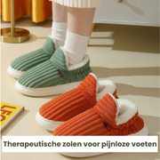 CozyComfort™ Therapeutische Fluffy Fleece Winter Hausschuhe | 🔥1+1 GRATIS🔥