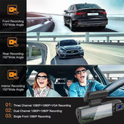 Dashcam Pro™ Full HD 1080P | Dual-Lens, Sicherheit und kristallklare Bilder