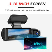 Dashcam Pro™ Full HD 1080P | Dual-Lens, Sicherheit und kristallklare Bilder