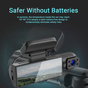 Dashcam Pro™ Full HD 1080P | Dual-Lens, Sicherheit und kristallklare Bilder
