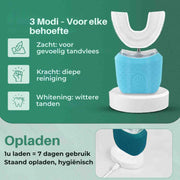 Dentora™ 360° Zahnbürste | Automatisch, Sonic-Reinigung & Aufhellend