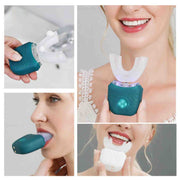 Dentora™ 360° Zahnbürste | Automatisch, Sonic-Reinigung & Aufhellend