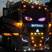 DriveFlex™ Matrix-LED-Display | Devil Eyes, Texte & Animationen per App + Fernbedienung