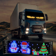 DriveFlex™ Matrix-LED-Display | Devil Eyes, Texte & Animationen per App + Fernbedienung
