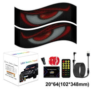 DriveFlex™ Matrix-LED-Display | Devil Eyes, Texte & Animationen per App + Fernbedienung
