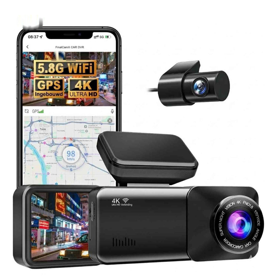 DriveGuard™ Dashcam | 4K-Video, WiFi und GPS-Tracking