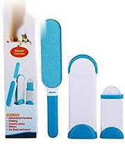 HandyBrush™ | Doppelseitiger Wiederverwendbarer Haustierhaareentferner mit selbstreinigender Basis