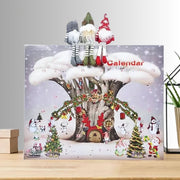 FestiveFrights™ Plüsch Gnom Adventskalender | Halloween- & Weihnachtsfeierdekoration