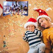 FestiveFrights™ Plüsch Gnom Adventskalender | Halloween- & Weihnachtsfeierdekoration