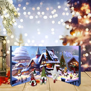 FestiveFrights™ Plüsch Gnom Adventskalender | Halloween- & Weihnachtsfeierdekoration