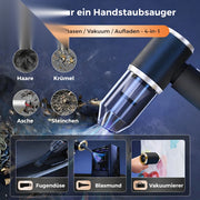 TurboVacuum™ 2.0 Pro | Ultimativer Arbeitsplatzreiniger für einen makellosen Schreibtisch