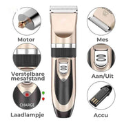 FurEase™ Tierhaarschneider | Leise, kabellos und sicher