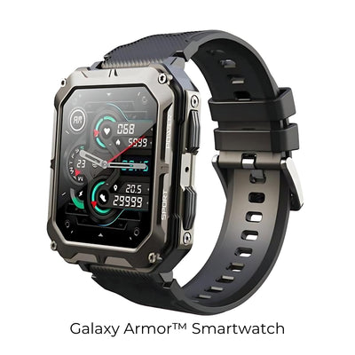 Galaxy Armor™ Smartwatch | Spare über 100 € auf die unverwüstliche Smartwatch für iOS & Android
