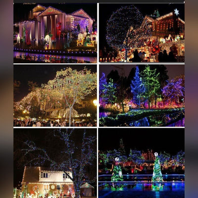 GlowStrand™ LED Vorhang | USB, Wasserdicht, Bunt & Fernbedienung