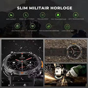 GlowTrack™ Uhr | LED-Taschenlampe, Herzfrequenzmonitor und Fitnessfunktionen