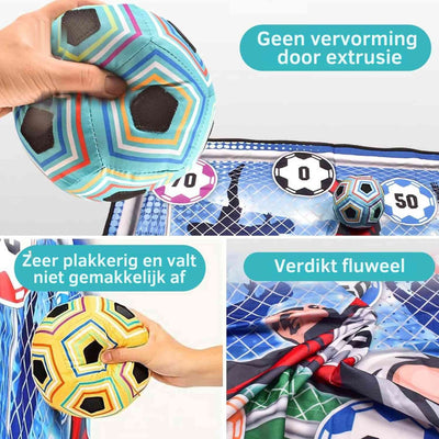 GoalPlay™ Spiel | Fußball-Torschuss-Spiel, Punkte treffen und Spaß für Kinder