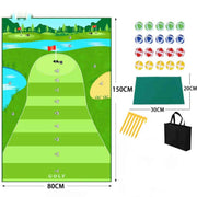 GolfEase™ Golfmatte | Schlagtraining mit Realistischem Gras und Superklebe-Option