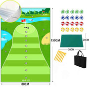 GolfEase™ Golfmatte | Schlagtraining mit Realistischem Gras und Superklebe-Option