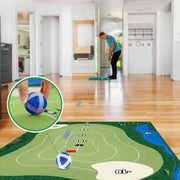 GolfEase™ Golfmatte | Schlagtraining mit Realistischem Gras und Superklebe-Option