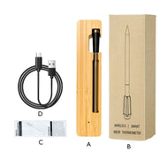 GrillGuard™ Thermo | Kabellos, Wasserdicht & Perfekt Gegartes Fleisch
