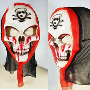 Grimora™ Set | Halloween-Mantel, Skelettmaske & Sichel-Accessoires
