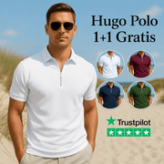 Hugo Polo - Herrenpolo mit Reißverschluss für einen eleganten Look
