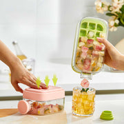 IceNova™ Flasche | 2-in-1 Eiswürfelbereiter & Wasserflasche, Tragbar & Praktisch