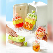 IceNova™ Flasche | 2-in-1 Eiswürfelbereiter & Wasserflasche, Tragbar & Praktisch