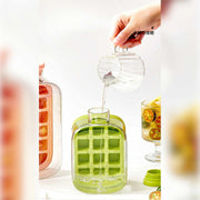 IceNova™ Flasche | 2-in-1 Eiswürfelbereiter & Wasserflasche, Tragbar & Praktisch
